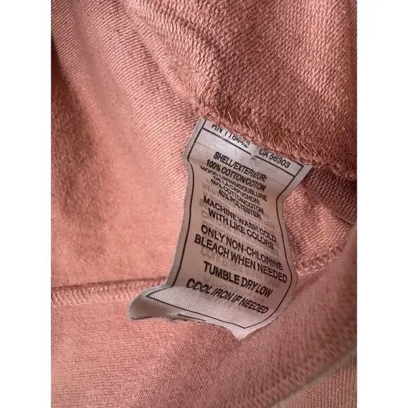 Empyre Hoodie Sweatshirt Mens Size MEDIUM yin Yang Tie Dye Ombré Pink Mauve - Picture 6 of 9